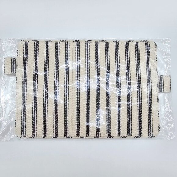Hobonichi Lined Fabric Herringbone (Ivory x Black) A6 2025 w Uniball Pen - NEW - Picture 14 of 16